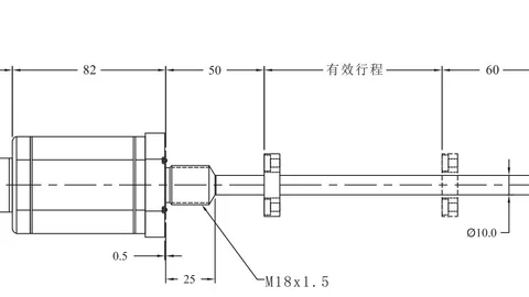 内置油缸磁致伸缩位移传感器安装详解：法兰/螺纹/内置三种方式对比