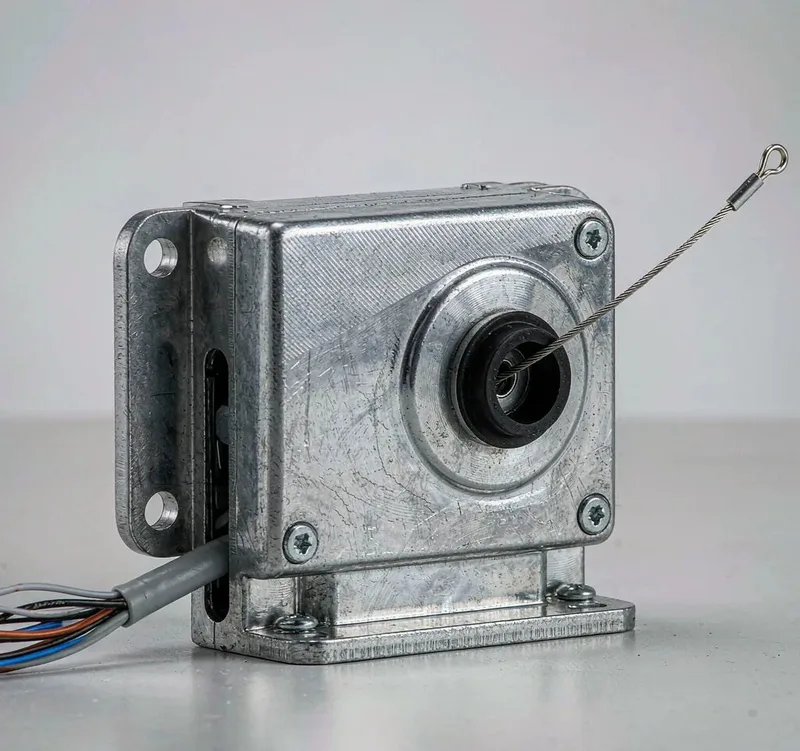 拉绳位移传感器 4-20mA 接线方法：两线制与三线制怎么接 PLC